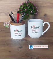 Eczane Teknikeri Kalemlik, Kupa Bardak T Kişiye Özel Hediye (Model 8)