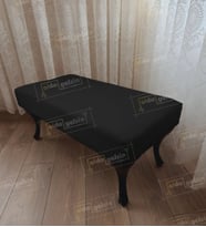 Ayak Ucu Kapı Önü Antre Düz Bench Puf Orta Sehpa Siyah Ayak (120*45) (Siyah)