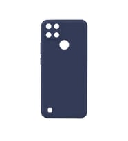 Kvy Realme C21Y Biye Silikon Kılıf (Lacivert)