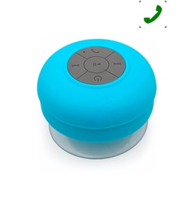 TT Su Geçirmez Banyoda Kullanılabilen Vakumlu Bluetooth Hoparlör (Mavi)