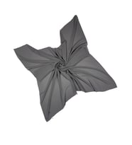 Mısırlı Eşarp Tesettür Giyim Krep Kadın Eşarp 120x120 cm (Gri)