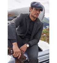 Erkek Kasket Peaky Blinders Kaşe Kumaş Şapka Kasket (STD)