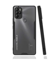 General Mobile 21 Pro Kılıf Kamera Korumalı Arkası Şeffaf Silikon (Siyah)