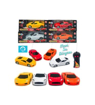 Gezgin Ferrari Araba 1:24 Rengarenk Uzaktan Kumandalı 2 Fonksiyonlu (Beyaz)