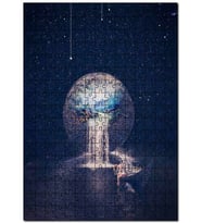 Cakapuzzle Fantastik Dünya Melek Kayık Görseli Puzzle Yapboz MDF (Ahşap) (1000 Parça)