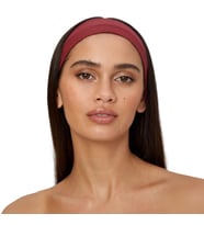 Spor Kadın Erkek Saç Bantları, Elastik Kaymaz İnce Ter Emici Esnek Pamuk Genç Saç Bandı Bandana, Kadın Makyaj Yüz Yıkama Koşu Dans Fitness Yoga Pilates Bisiklet İçin Saç Bandı Taç, Kadın & Erkek Pamuk Atletik Egzersiz Ter Bandı Düz Renk Kafa Bandı (Bordo)