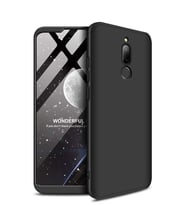 Microsonic Xiaomi Redmi 8 Kılıf Double Dip 360 Protective (Siyah)