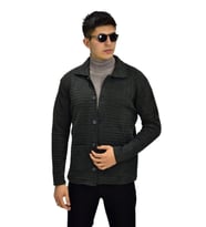Erkek Spor Düğmeli Hırka R6380 BGL-ST03173 (Haki)