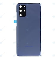 BYR Samsung Galaxy S20 Plus Uyumlu Pil Kapağı LENS HARİÇ SM-G985F SM-G986B (Mavi)