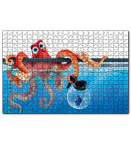Cakapuzzle Finding Dory Ahtapot  Puzzle Yapboz MDF (Ahşap) (255 Parça)