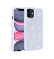 Apple iPhone 11 Kılıf Parlak Taşlı Tasarım Zore Ston Kılıf (Açık Mavi)