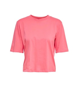 Only Kadın Basic Düz T-shirt Onlmia - 15258548  (Pembe)