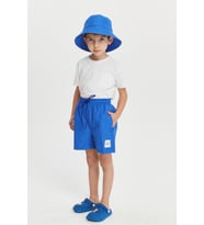 Benittokids Düz Erkek Çocuk Deniz Şortu 7005 (Mavi)