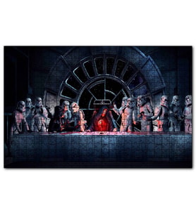 Cakapuzzle Yıldız Savaşları Darth Vader ve Stormtroopers  Puzzle Yapboz MDF (Ahşap) (500 Parça)