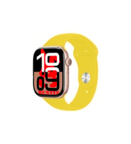 Açık Mavi Akıllı Saat Watch10 2025 Hediyeli AMOLED EKRAN (Sarı-Pembe)