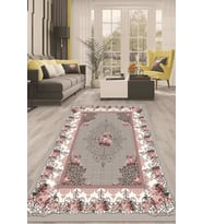 Dijital Kaymaz Taban Yıkanabilir Modern Renkli Salon Halısı Mutfak Halısı Yolluk ND-HT-1211 (Çok Renkli)