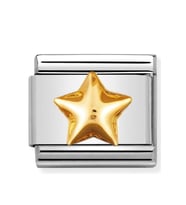 Nomination Çelik Bileklik Uzatma Ek Charm (1 Adet) 9mm scb26c (Sarı)