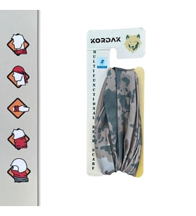 TSK Kamuflaj Askeri Bandana Buff (Kamuflaj-Kahverengi)
