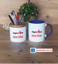 Fizyoterapist Kalemlik, Kupa Bardak T Kişiye Özel Hediye (Model 6)