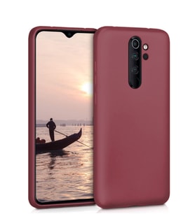 Microsonic Matte Silicone Xiaomi Redmi Note 8 Pro Kılıf (Mor)