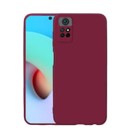 Xiaomi Redmi Note 12 Pro 4G Kılıf Kamera Korumalı iÇi Süet Dokulu Lansman Tipi Silikon (Koyu Mor)