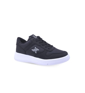 Lutton 2564 Unisex Günlük Yürüyüş Spor Ayakkabı (Siyah - Beyaz)