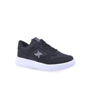 Lutton 2564 Unisex Günlük Yürüyüş Spor Ayakkabı (Siyah - Beyaz)