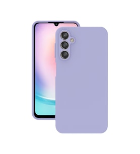 Samsung Galaxy A24 Kılıf Kamera Korumalı Silikon Rubber Arka Kapak (Lila)