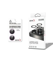 iPhone 16 CL-12 Premium Safir Parmak İzi Bırakmayan Anti-Reflective Kamera Lens Koruyucu (Pembe)