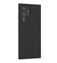 Vendas Samsung S22 Ultra Premier Soft Serisi Yumuşak Silikon Kılıf (Siyah)