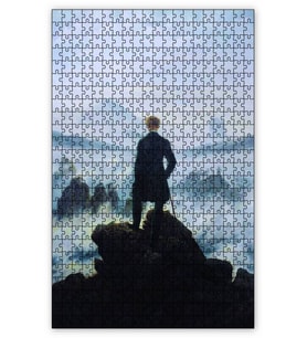 Cakapuzzle Bulutların Üstünde Yolculuk Puzzle Yapboz MDF (Ahşap) (255 Parça)