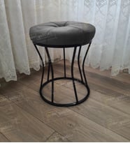 Kum Saati Dilimli Makyaj Pufu Kara İnci (Antrasit)
