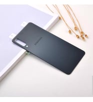 Samsung Galaxy A7 2018 A750 Arka Kapak Pil Batarya Kapağı ORJİNAL (Siyah)