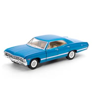 Kinsmart 1:43 1967 Mavi Chevrolet Impala Çek Birak Metal Araba