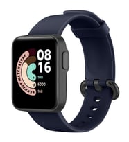 Xiaomi Mi Watch Lite Kordon Tam Uyumlu Eternity Silikon Kordon (Lacivert)