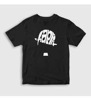 Presmono Unisex Çocuk Beyaz Hat Charlie Chaplin T-Shirt 155363tt (Siyah)