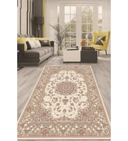 Dijital Kaymaz Taban Yıkanabilir Modern Renkli Salon Halısı Mutfak Halısı Yolluk ND-HT-26 (Bej)