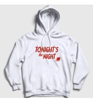Presmono Unisex Beyaz Tonights The Night Dizi Dexter Kapüşonlu Sweatshirt 514829tt (Beyaz)