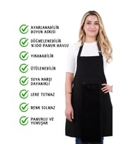 Star 2li Set ayar askılı mutfak önlüğü
