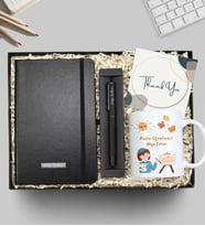 Kişiye Özel Tasarım Kupa & Defter & Mat Roller Kalem Öğretmenler Günü Hediye Seti (Model 4)