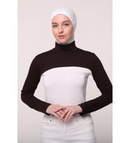Balıkçı Yakalı Boyunluklu Kolluk (KAHVE)