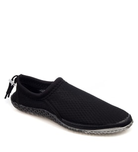 İmershoes Erkek Kadın Deniz Ayakkabısı Kaymaz Taban Havuz Plaj Rafting 521 (Siyah)
