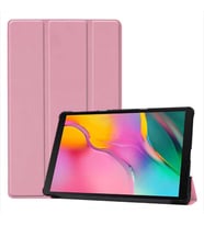 Huawei T3 10 inc Zore Smart Cover Standlı 1-1 Tablet Kılıf (Rose)