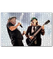 Cakapuzzle ACDC Angus ve Malcolm  Puzzle Yapboz MDF (Ahşap) (1000 Parça)