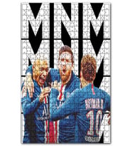 Cakapuzzle MNM Üçkeni PSG de artık Puzzle Yapboz MDF (Ahşap) (1000 Parça)