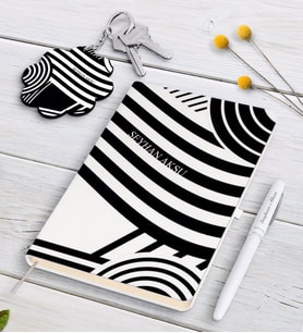 BK Gift Kişiye Özel İsimli Siyah Defter Kalem Ve Anahtarlık Hediye Seti-18 (Model 2)