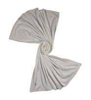Mim Eşarp - Akmoda Bambu Kraş Kadın Şal 80x190 cm (Ekru)