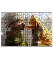 Cakapuzzle Naruto Anime Kedi Görseli  Puzzle Yapboz MDF (Ahşap) (255 Parça)