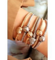 PANDORA MODEL BİLEKLİK ( MODEL SEÇİNİZ ) (Altın-Beyaz)