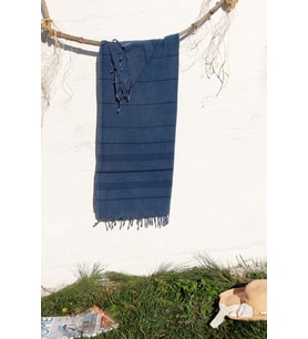 %100 Pamuk 90x180 Taşlanmış Peştemal
